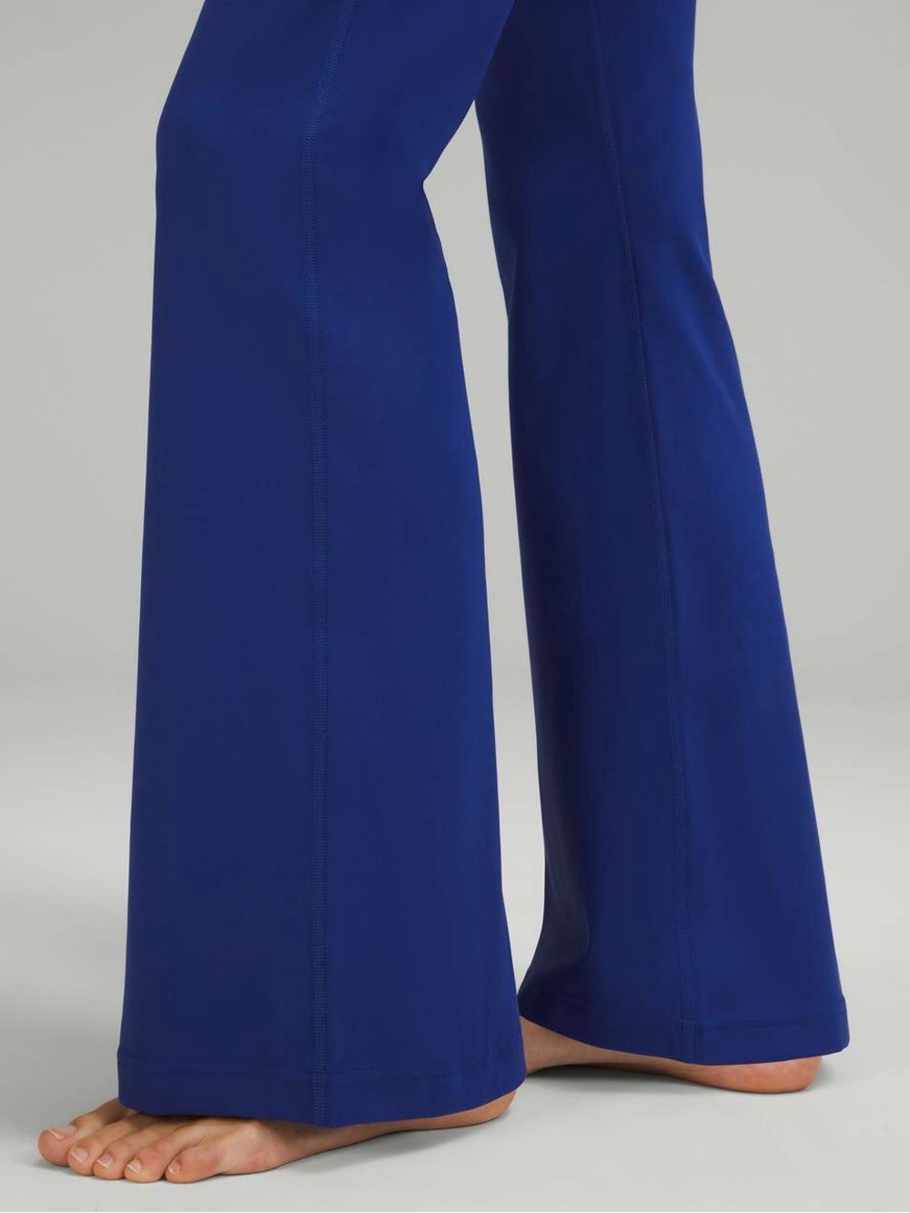 036. Lululemon Groove Super-High-Rise Flared Pant *Nulu Psychic blue size 8 32” - Picture 3 of 12